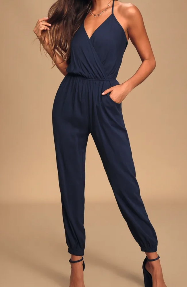 Lulus Halter Jumpsuit